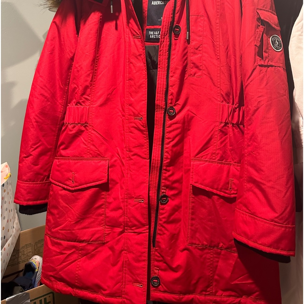 New with Tags A&F winter jacket